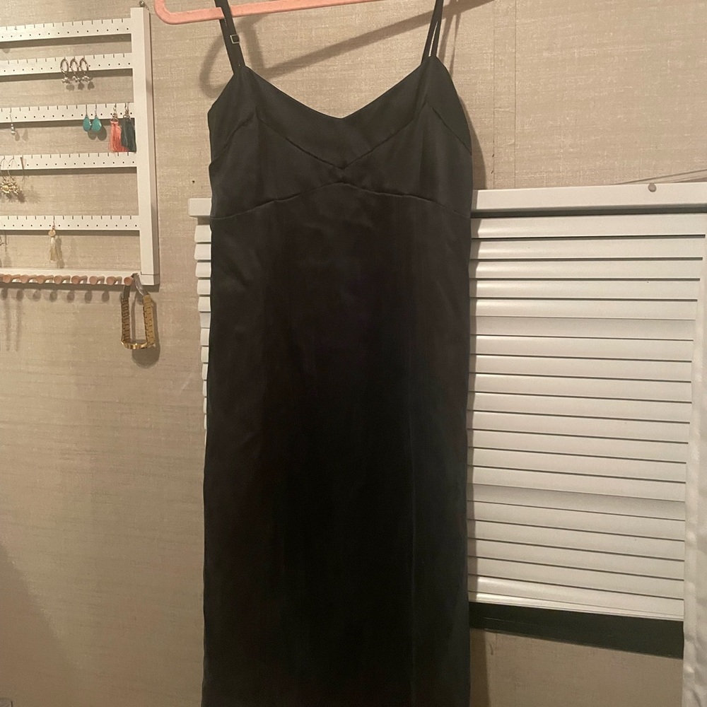 Banana Republic | Satin Dress | Black | Size 2